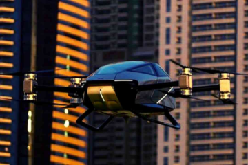 Chinese Flying Cars make their Debut in Dubai