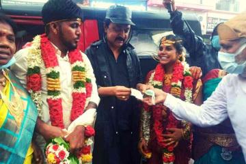 Love knows no Bounds: Chennai Couples beat incessant rainfall to get married 