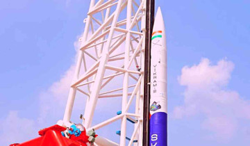 India's first privately-built rocket Vikram-S launched