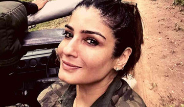 Raveena Tandon’s safari vehicle gets too close to Tigress in Reserve