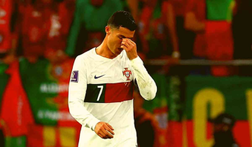 Cristiano Ronaldo in tears as Morocco shatters Hearts