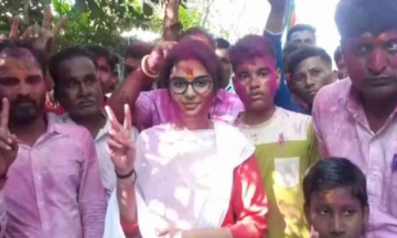 21 year old medical student in Georgia returns home to won election in Sangli