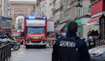 Shooting in Central Paris