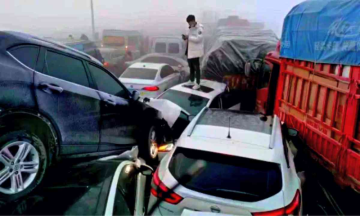 Fatal Crash of 200+ Cars in China