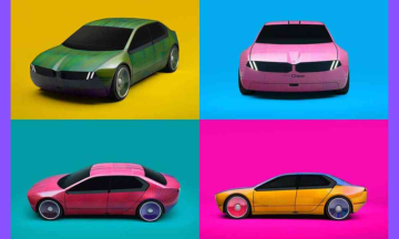 BMW Unveils Concept Car: Can Change Colours, Talk