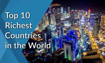 Which are the 10 richest countries in the world?