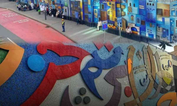 Saudi Arabia installs World’s longest calligraphic mural