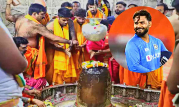 Indian Team Visits Mahakaleshwar Temple to Offer Prayers for Rishabh Pant