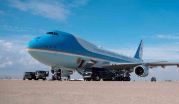 Joe Biden stumbles while boarding Air Force One