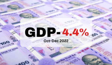 India experiences a slower growth - GDP is down this quarter