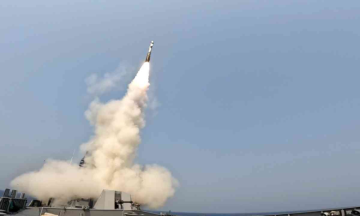 Indian Navy successfully tests BrahMos missile in the Arabian Sea