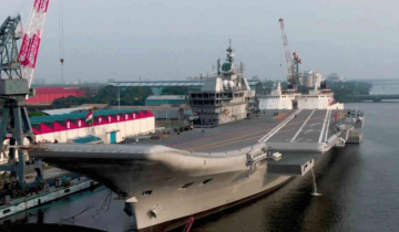 India's two Aircraft carriers to be ready post-monsoon