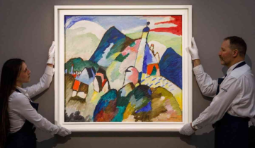 Nazi-looted Kandinsky painting sold for $44.55 million at a London auction