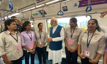 PM Modi launches New Metro line in  Bengaluru