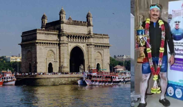 IPS Officer Swims from Gateway of India to Elephanta Caves to raise 'Drowning Prevention Awareness'