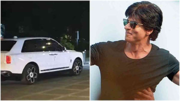 What does Shah Rukh Khan's 10 crore Rolls Royce look like?