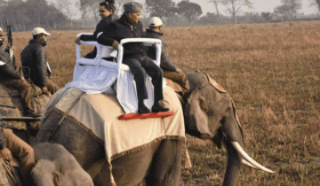 Assam Government Spent Rs.1.1 Cr. for Ram Nath Kovind's Kaziranga Visit