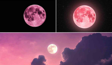 Pink Moon Looks Super Around The World