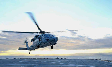 Japan's military helicopter crashes in sea with 10 onboard