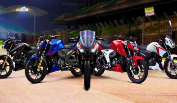 TVS नई प्रीमियम मोटरसाइकिलों की घोषणा की