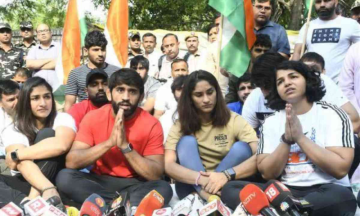 Wrestlers take to the streets in protest against strongman leader Brij Bhushan Sharan Singh