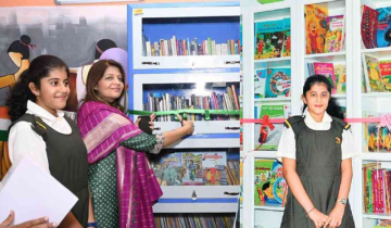 11-year-old Girl has Established Three Libraries in Hyderabad with 4,834 Books.