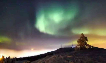 In first ever, Aurora spotted in Ladakh