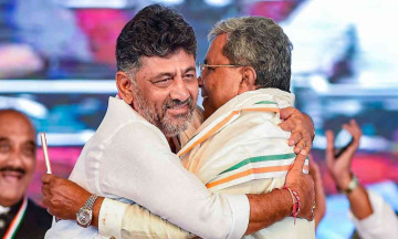 After days of speculation, Siddaramaiah has been chosen to be the Karnataka CM, Shivakumar Dy CM