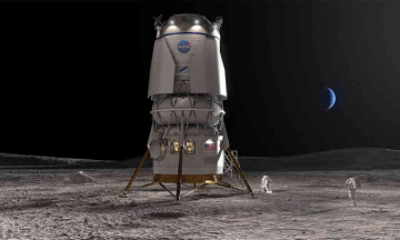 Bezos' Blue Origin wins NASA contract for lunar lander construction