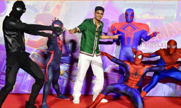 Shubman Gill makes a grand entry at Spider-Man