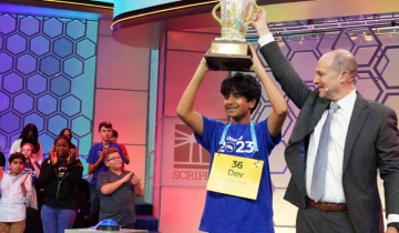 Indian origin teen, Dev Shah from Florida wins US' Scripps National Spelling Bee