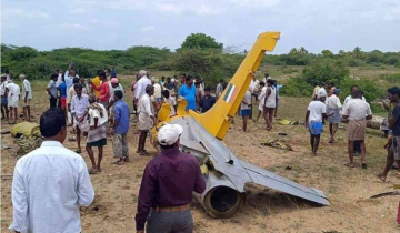 Trainer aircraft of Indian Air Force crashes in Chamarajanagar, Karnataka