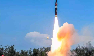 'Agni Prime' missile successfully launched by DRDO from the Odisha coast