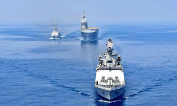 India, France, Oman hold joint naval exercises in the Gulf of Oman