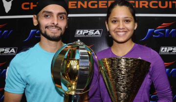 Asian mixed doubles squash championships: Dipika-Harinder duo wins gold