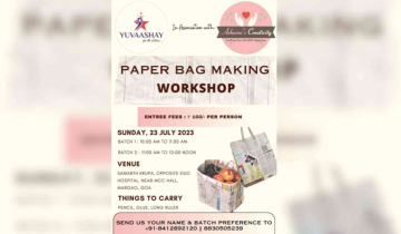 Vygr Goa: Get creative with our  Newspaper Bag Workshop
