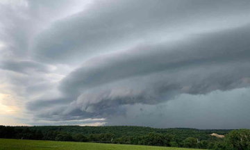 What is the Arcus cloud seen in Haridwar?