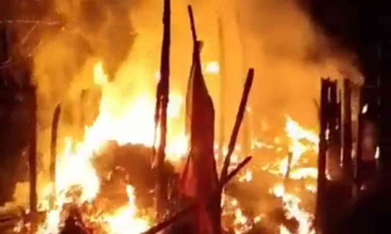 Massive fire in Howrah market, over 50 shops burnt