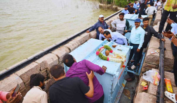 ఉస్మాన్ సాగర్ జలాశయం నుంచి 208 క్యూసెక్కుల నీరు విడుదల, హైదరాబాద్‌కు రెడ్ అలర్ట్