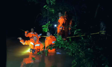 80 stranded tourists rescued from the Mulugu forests