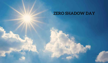 Zero shadow day in Hyderabad today