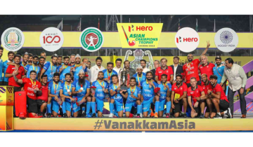 Asian Champions Trophy Hockey 2023: India wins with record 4th title outscoring Malaysia 4-3