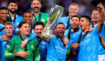 Manchester City wins UEFA Super Cup by beating Sevilla in a penalty shootout