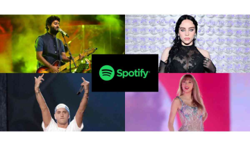 Arijit Singh Ranks 3rd in Spotify, surpasses Taylor Swift, Billie Eilish and Eminem