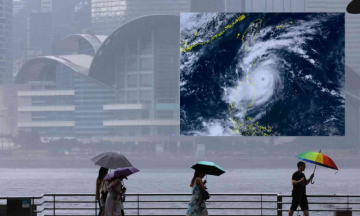 Hong Kong issues Super Typhoon Saola warning after it batters Taiwan