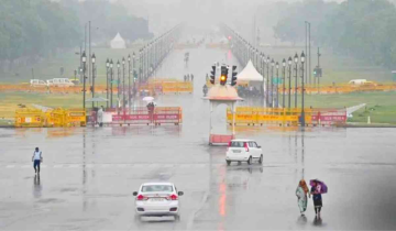 Delhi Receives Lashing Rain; NCR Region Braces for More Showers