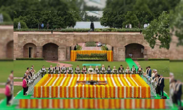 G-20 leaders visit Rajghat