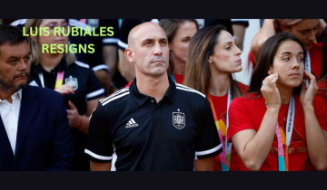 Spain's Football Federation chief Luis Rubiales resigns over kiss scandal