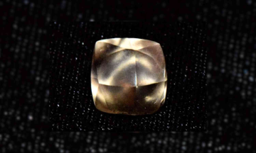 7y/o girl finds a rare 2.95-carat golden brown diamond while playing in a park on her birthday