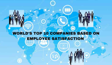 Which are the top 10 companies based on Employee satisfaction?